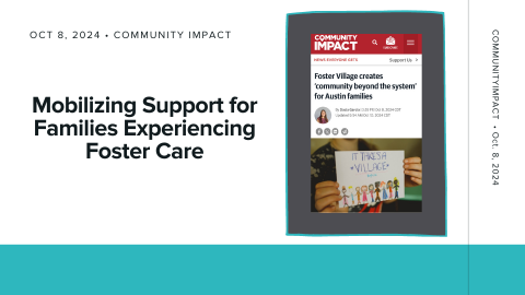 Mobilizing Support for Families Experiencing Foster Care