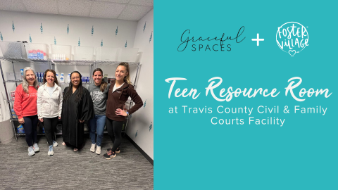 New Teen Resource Room at Travis County Civil and Family Courts Facility